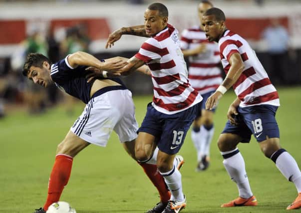 United States' Terrence Boyd, centre