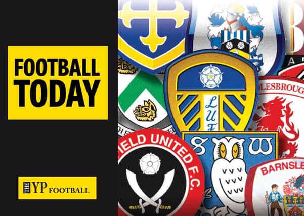 Football news from Leeds United, Huddersfield Town, Barnsley, Hull City, Rotherham United, Sheffield Wednesday, Sheffield United, Bradford City and Doncaster Rovers