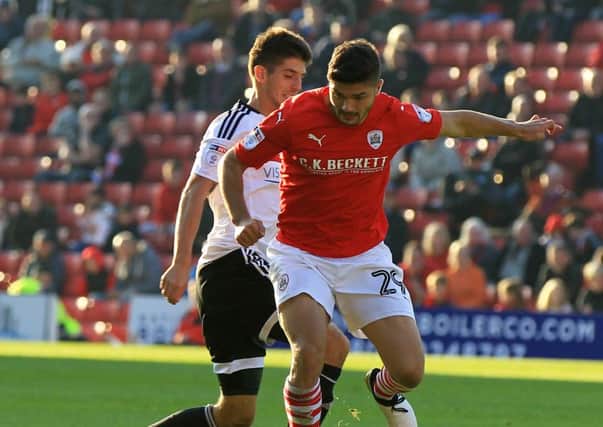 Sam Morsy in action for Barnsley before heading back to Wigan. Picture: Chris Etchells