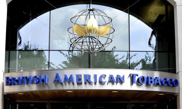 File photo of the  London offices of British American Tobacco which has agreed a takeover of US rival Reynolds in a deal creating the world's largest listed tobacco company. Photo: Nick Ansell/PA Wire
