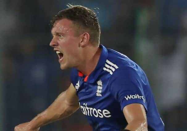Jake Ball: Notts seam bowler said the noise of the crowd in  Pune was incredible.