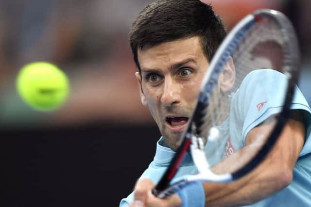 Collision course: Edmund could meet Serbia's Novak Djokovic in round three (Photo: AP)