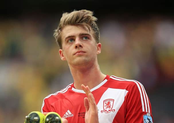 Patrick Bamford during his previous loan spell at Middlesbrough.