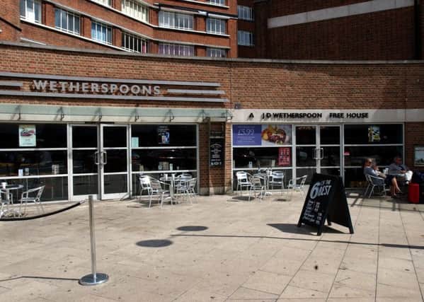 Wetherspoon at Leeds City Station.