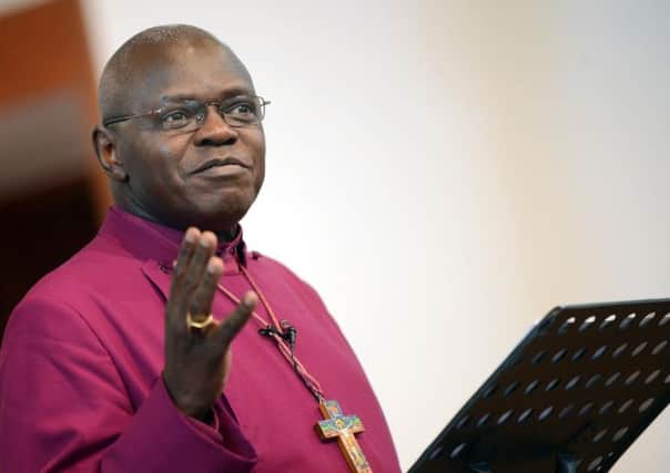 Archbishop of York Dr John Sentamu.