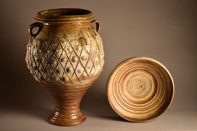 Work by Yorkshire-based Matthew Wilcock, winner of The Great Pottery Throw Down.