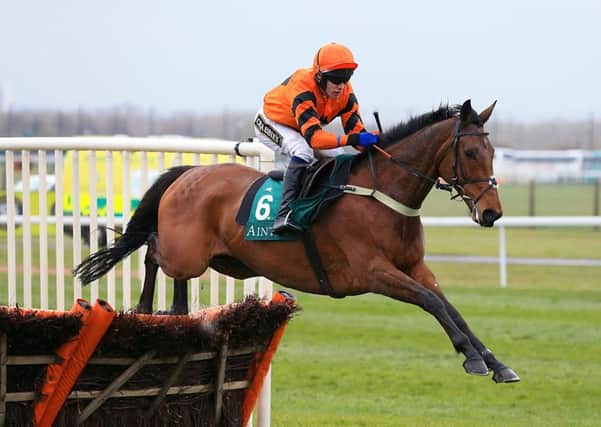 Thistlecrack ridden by Tom Scudamore. Picture: Mike Egerton/PA