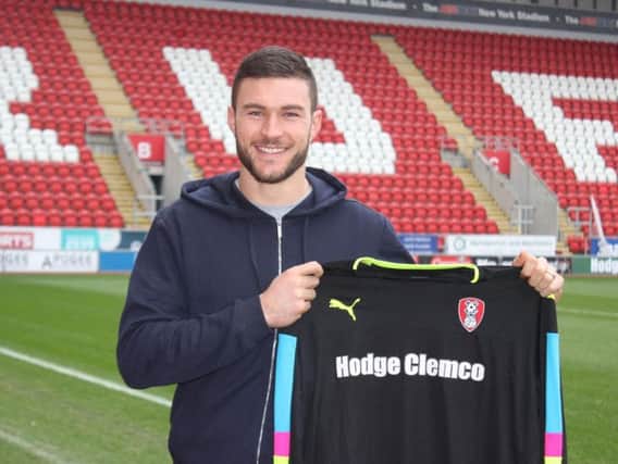 Richard O'Donnell has returned to his South Yorkshire roots with Rotherham United. Picture submitted.