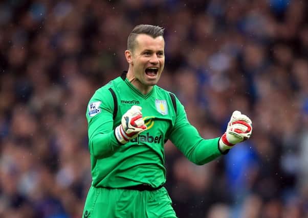 Shay Given is winning his fitness fight to be ready for the FA Cup final. Picture: Nick Potts/PA.