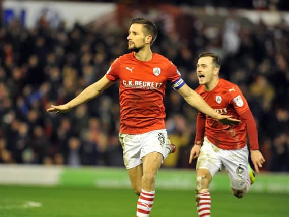Conor Hourihane scored Barnsley crucial third with an exquisite free-kick