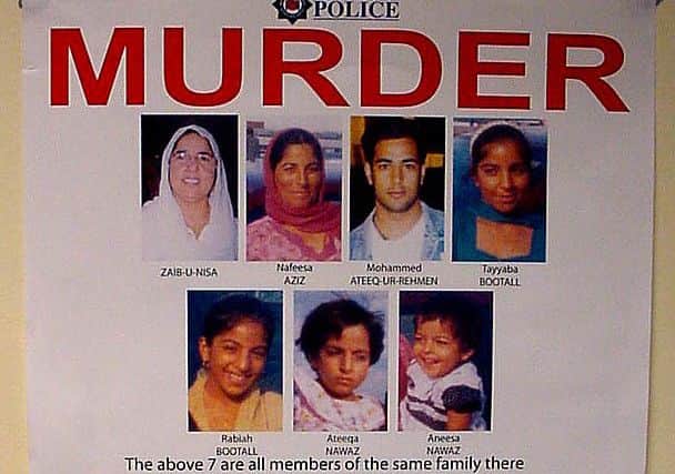A West Yorkshire Police murder poster.