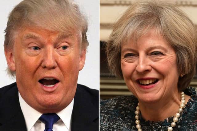 Donald Trump and Theresa May will meet in Washington on Friday