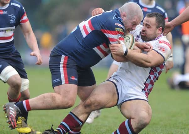 .Doncaster Knights v Rotherham Titans. Colin Quigley. (Picture: Scott Merrylees)