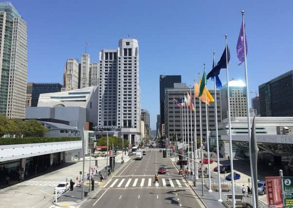 The Moscone Center in San Francisco