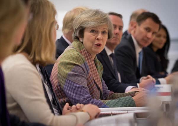 Theresa May addresses her Cabinet in the North West, but can they rein in the excesses of capitalism?