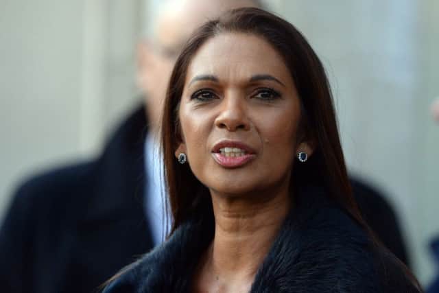 Gina Miller arriving at The Supreme Court, London