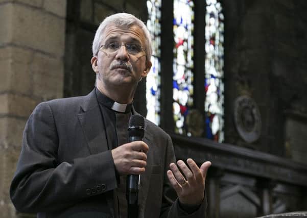 Jonathan Gibbs is the Bishop of Huddersfield.