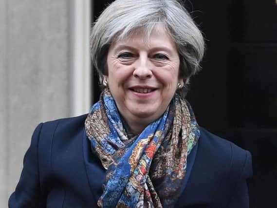 Prime Minister Theresa May, who is set to tell Donald Trump Britain and America can lead the world together with a "renewed" special relationship after Brexit. (Photo: Victoria Jones/PA Wire)