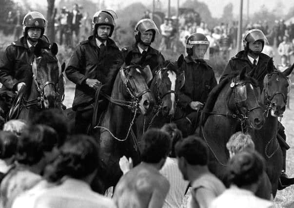 A clash between miners and police during the 1984-85 miners' strike become known as the Battle of Ogreave