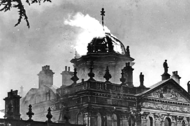 Castle Howard fire 1940