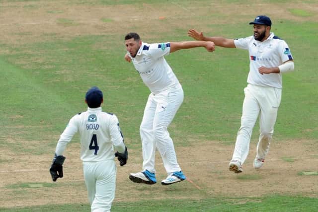 SECOND-IN-COMMAND: 
Yorkshire's Tim Bresnan. Picture: Jonathan Gawthorpe