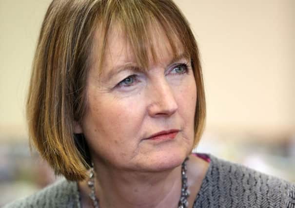 Harriet Harman said one of her university lecturers offered to guarantee her a better degree in return for sex