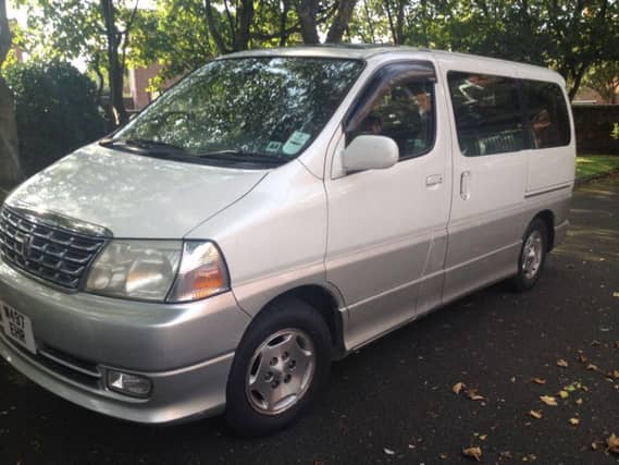A photo of the stolen camper van