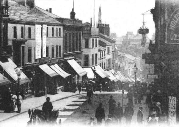 Darley Street, Bradford, as it looked in 1903.