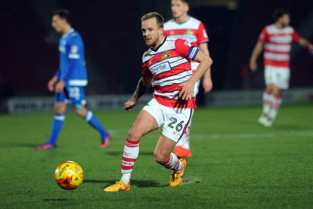 Doncaster Rovers' James Coppinger.
 Picture: Jonathan Gawthorpe