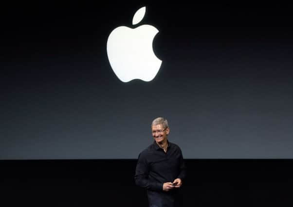 Apple CEO Tim Cook. (AP Photo/Marcio Jose Sanchez)