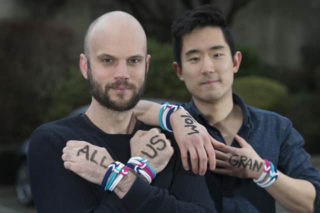 Dr Tom Grew and Dr Tae Lee unite against cancer for World Cancer Day Pictures Mike Bickerdike
