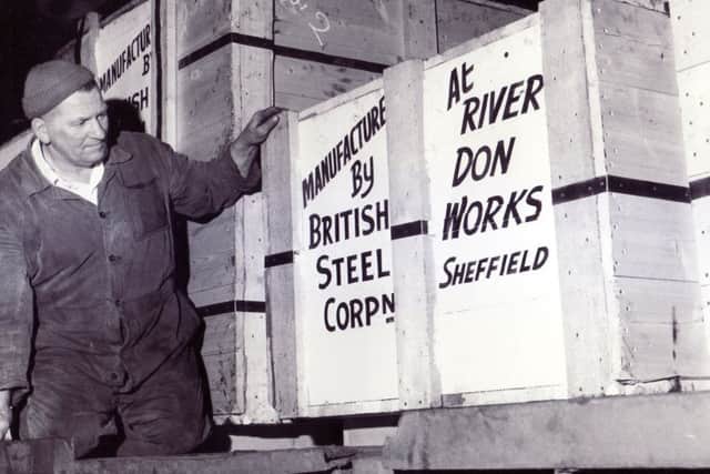 Industrial past: The River Don Works in 1971. (British Steel Corp).