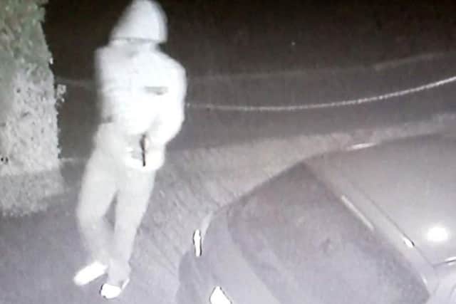 CCTV images of the shooting at Southey Green, Sheffield