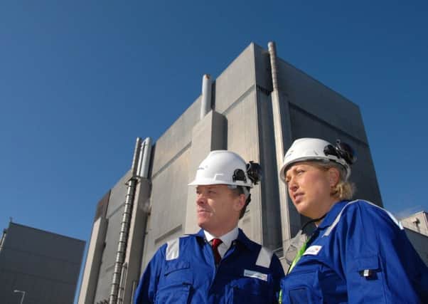 VDR visit 10.03.09b
 
EDF Energy chief executive Vincent de Rivaz with Gwen Parry-Jones, station director at the Heysham 1 nuclear reactor.