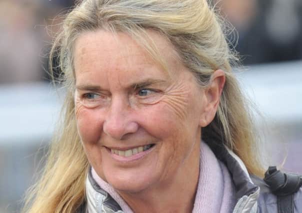 Sue Smith: The Yorkshire trainer has high hopes for Delusionofgrandeur.