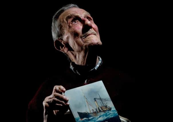 Eric Tharratt is the son of the skipper of the WWI steam trawler, Viola. 
Picture: James Hardisty.