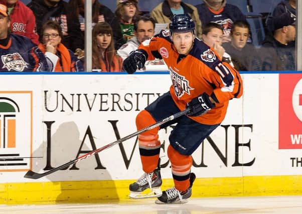 INCOMING: Sheffield Steelers' new signing, Canadian winger Geoff Walker