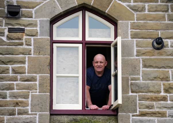 Builder Dave Anderson who barricaded himself into the Station Master's House at Ribblehead Station.