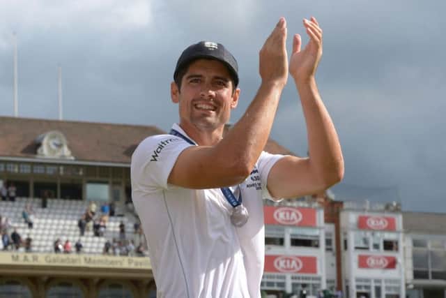 STEPPING DOWN: England captain Alastair Cook. Picture: Anthony Devlin/PA.
