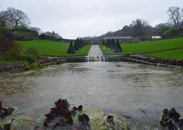 The hidden gardens Plas Cadnant near the Menai Bridge on Anglesey which faced a "tidal wave" of flood water on Boxing Day 2015