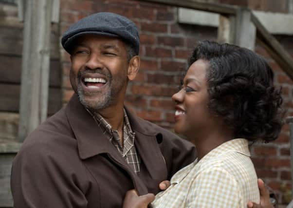 TOGETHER: Denzel Washington and Viola Davis in Fences.  Picture: PA Photo/Paramount.