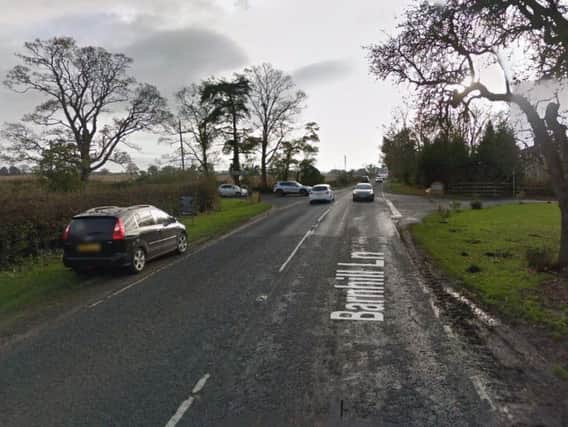 The fatal crash happened in Barnhill Lane near Howden. Picture: Google