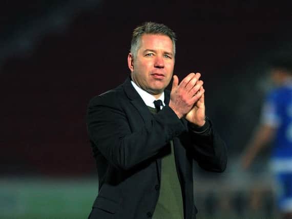Doncaster Rovers boss Darren Ferguson led his side seven points clear at the top of League Two in January