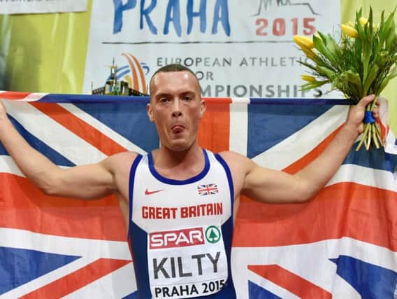 Richard Kilty has won world and European 60m titles indoors