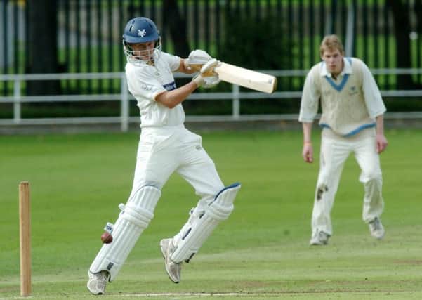 Joe Root batting for the Yorkshire Acadamy on his journey to the top.
