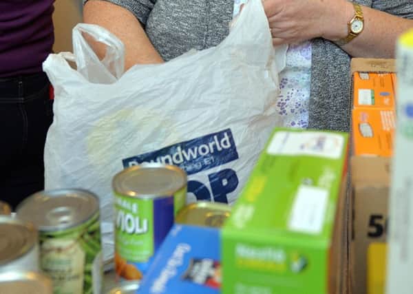 Food banks are used mostly by white clients, a survey has found