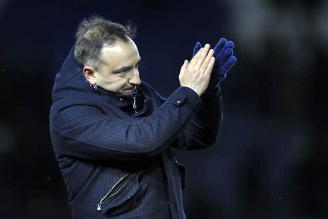 Owls boss Carlos Carvalhal is Yorkshire's manager of the weekend (Picture: Steve Ellis)
