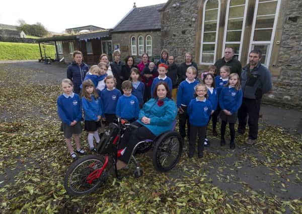 Pupils at the centre of the fight to save Horton-In-Ribblesdale's school from closure.
