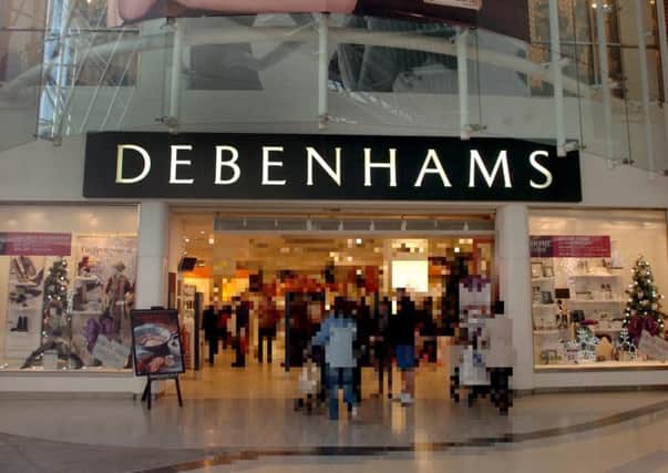 Debenhams Retail giant Debenhams was accused of failing to pay almost Â£135,000 to just under 12,000 workers.