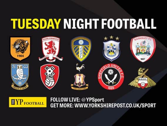 Action from the Championship including Rotherham United v Huddersfield plus Leeds, Sheffield Wednesday and Barnsley